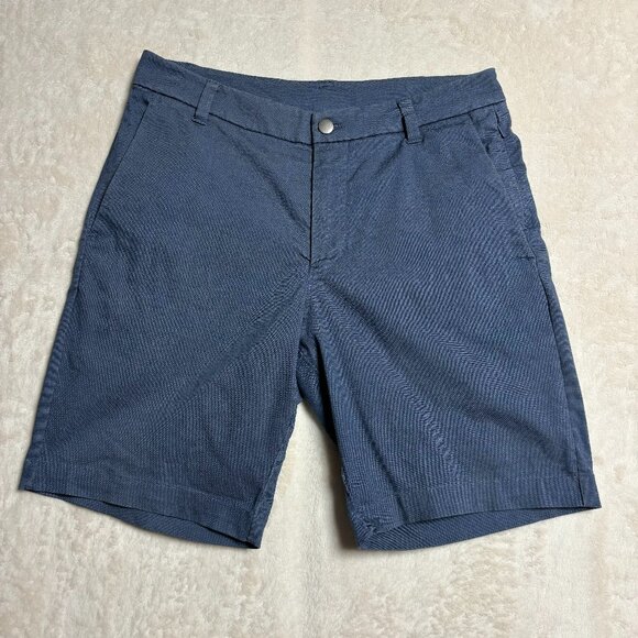 lululemon athletica Other - Lululemon Mens Commission Short Size 30 *Qwick Oxford 9" Ink Blue M7AK7S Comfort